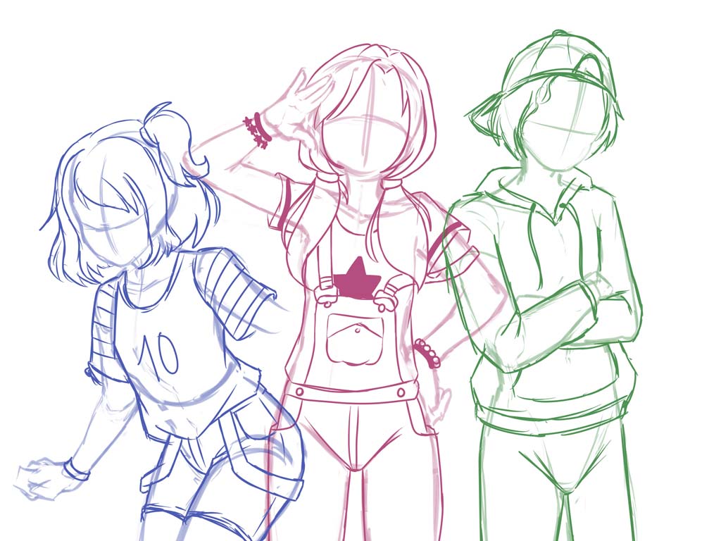 Así se creó el aspecto visual de Mara Turing y sus amigos