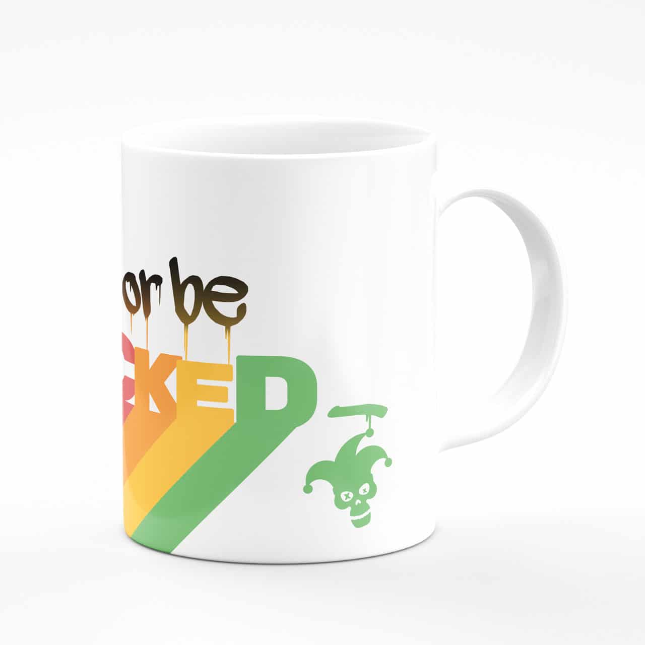 Taza Hack or Be Hacked de 350 ml