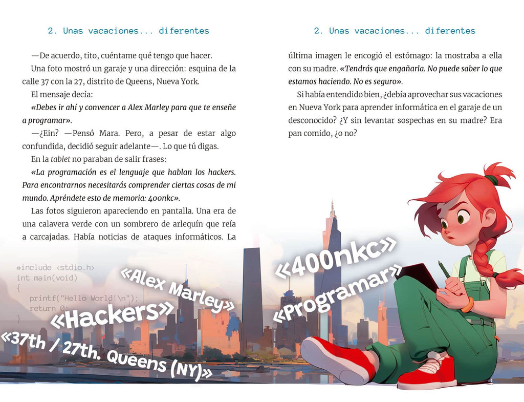 Mara Turing #1 (Serie 4Kids). Hackers en Nueva York