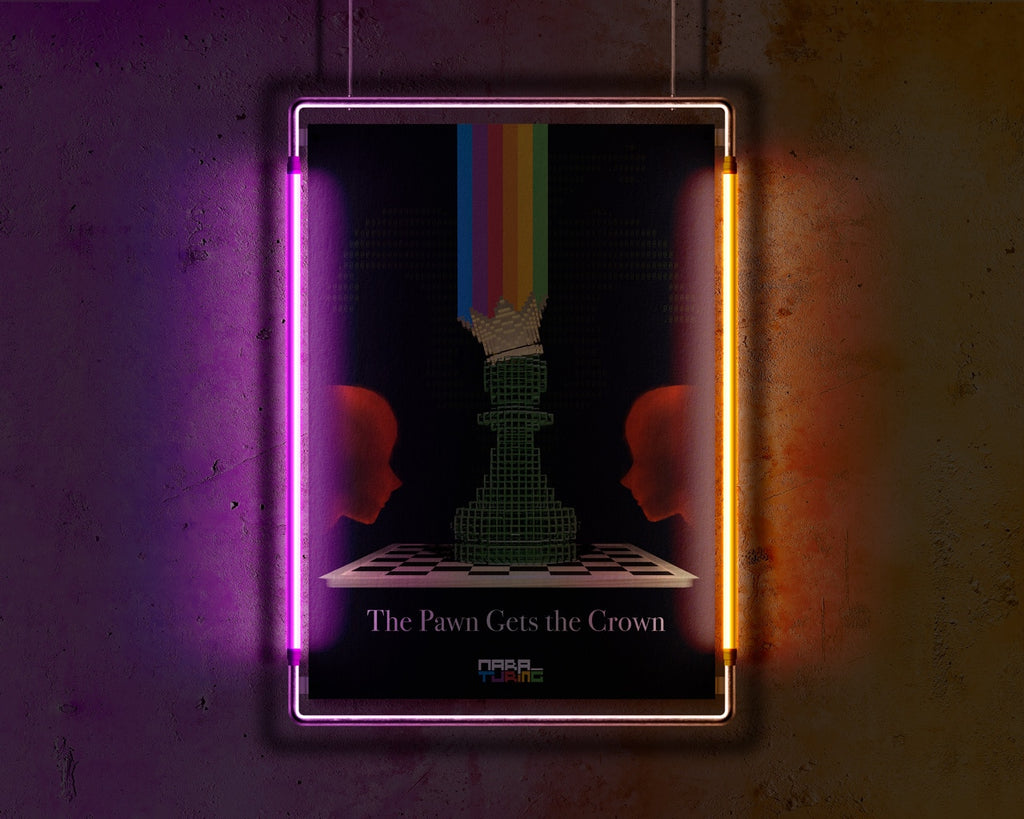 Lámina A3 «The Pawn Gets The Crown» diseñado por Javi Padilla