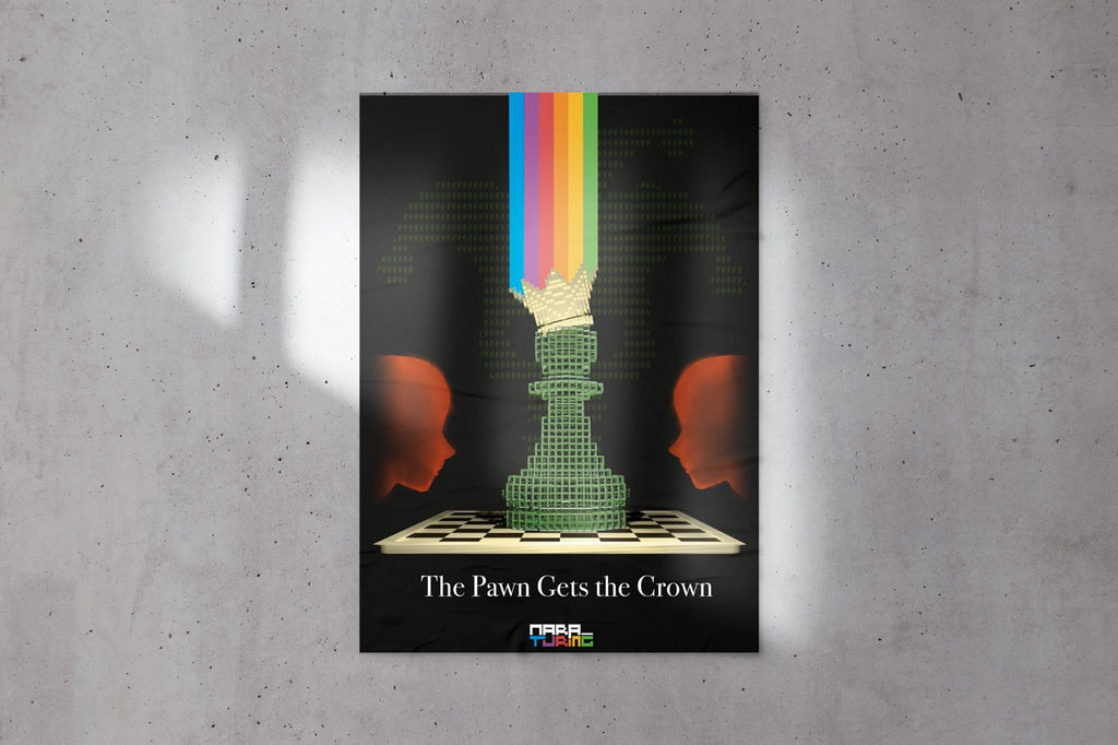Lámina A3 «The Pawn Gets The Crown» diseñado por Javi Padilla