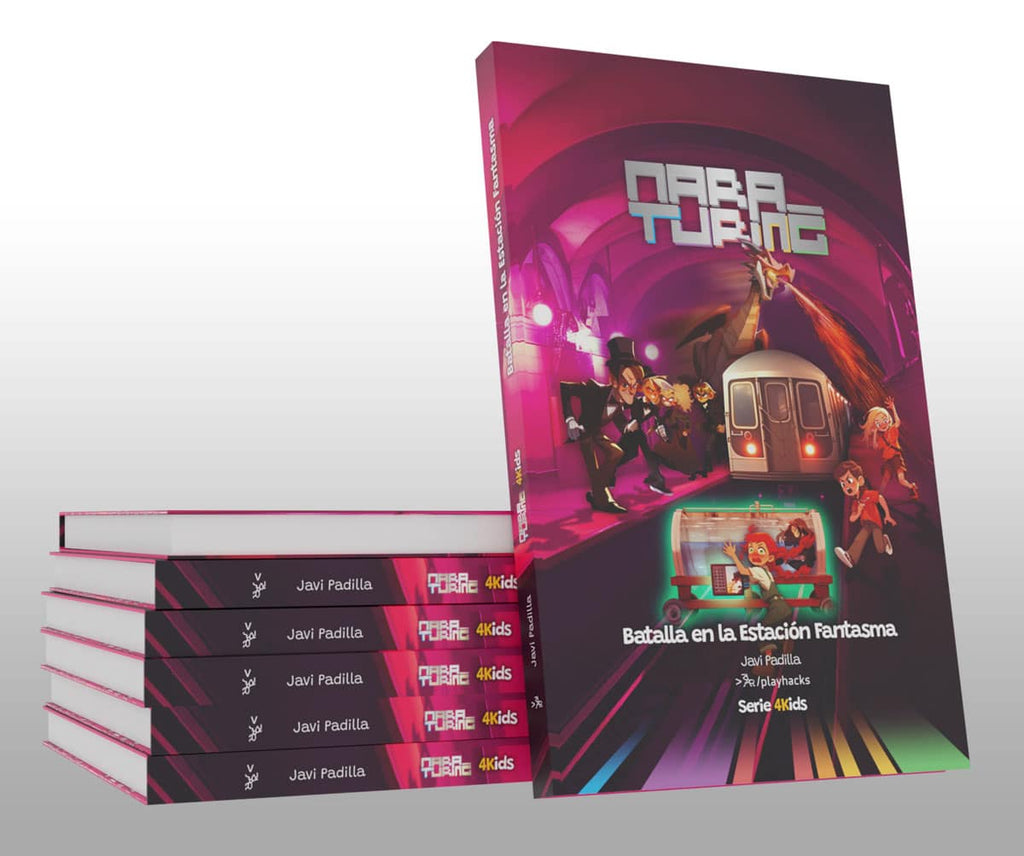 Mara Turing #3 (Serie 4Kids). Batalla en la Estación Fantasma