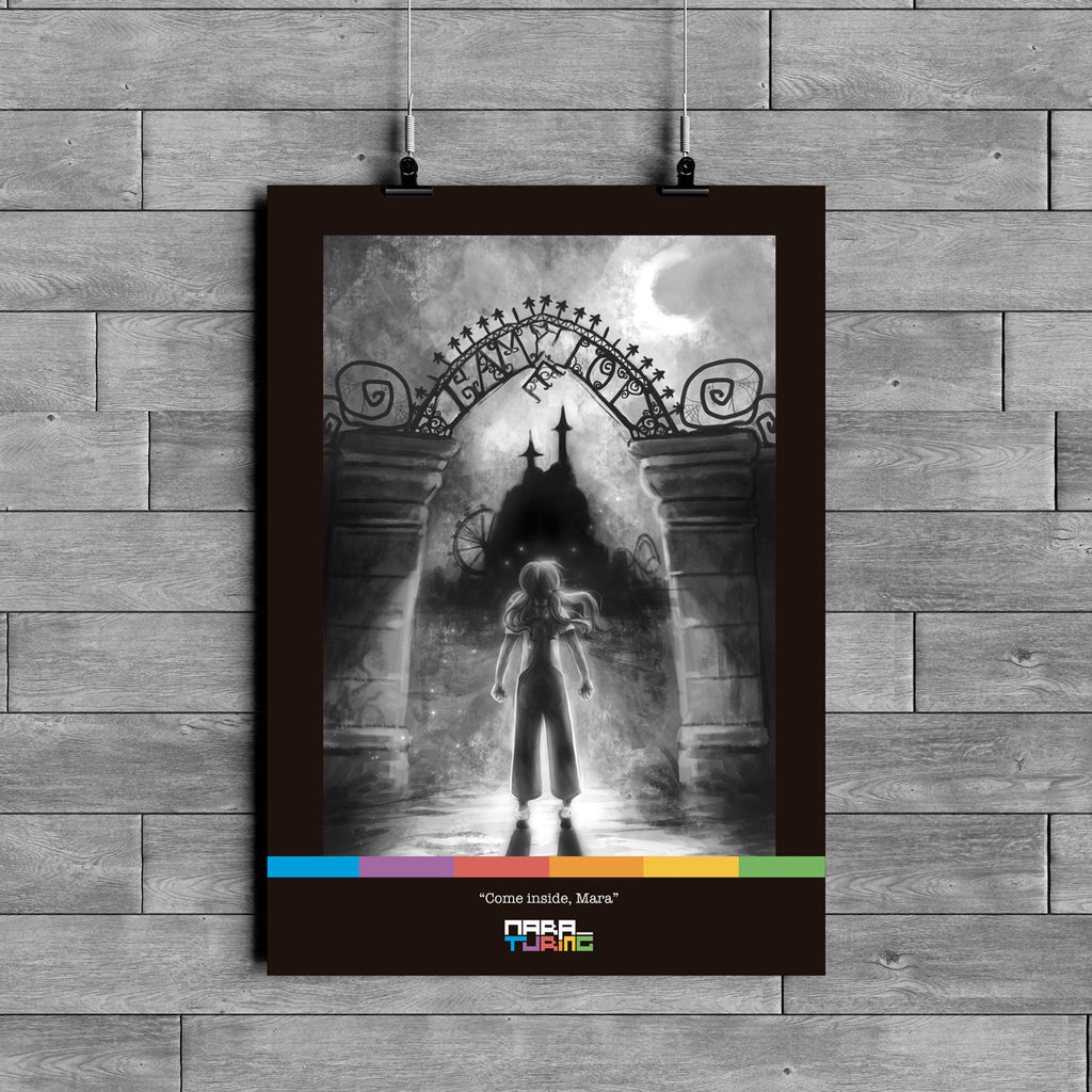 Póster Mara Turing - "Come Inside, Mara"